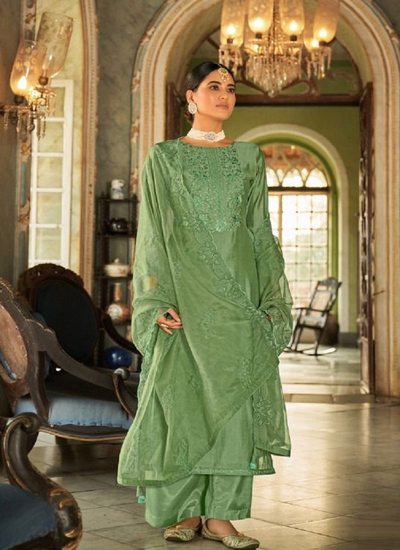 Mahesha Naari Heavy Designer Festive Wear Silk Fancy Salwar Suit Collection